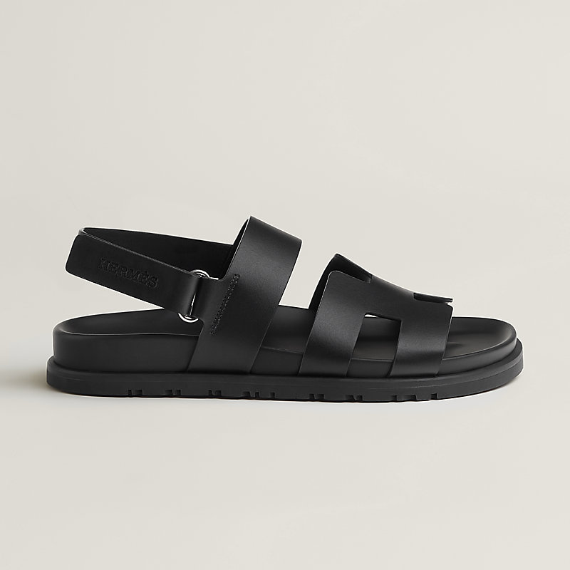 Genius sandal - Black | Hermès Mainland China